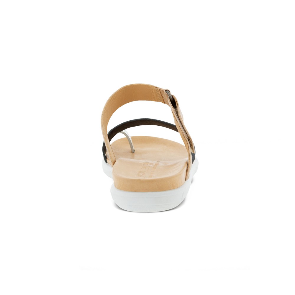 Sandalias Mujer - ECCO Simpil Flat Toe-Loop - Marrom - BDX579102